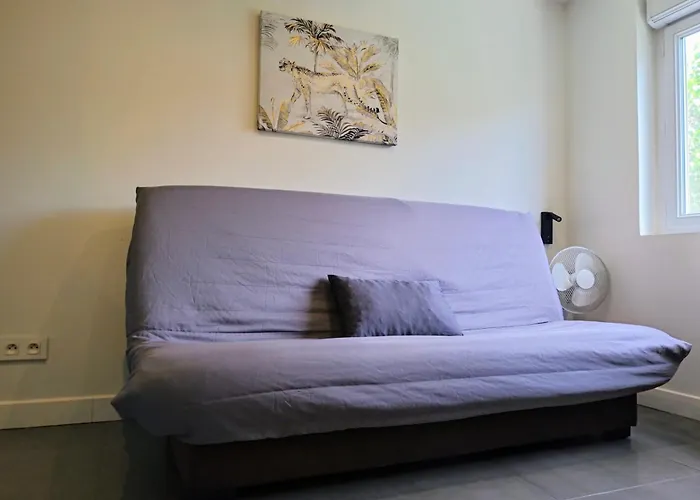 Occitanie 20 M2 Equipe Avec Jardin Villa *